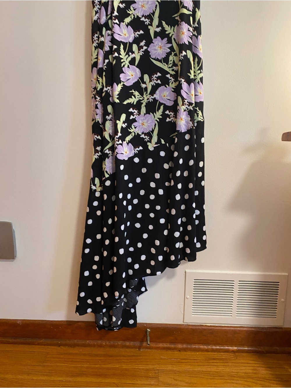 Urban Outfitters Asymmetrical Midi Puff Sleeve Dress - Picture 6 of 9